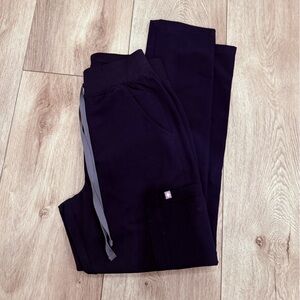 Figs Navy Blue Scrub Pants